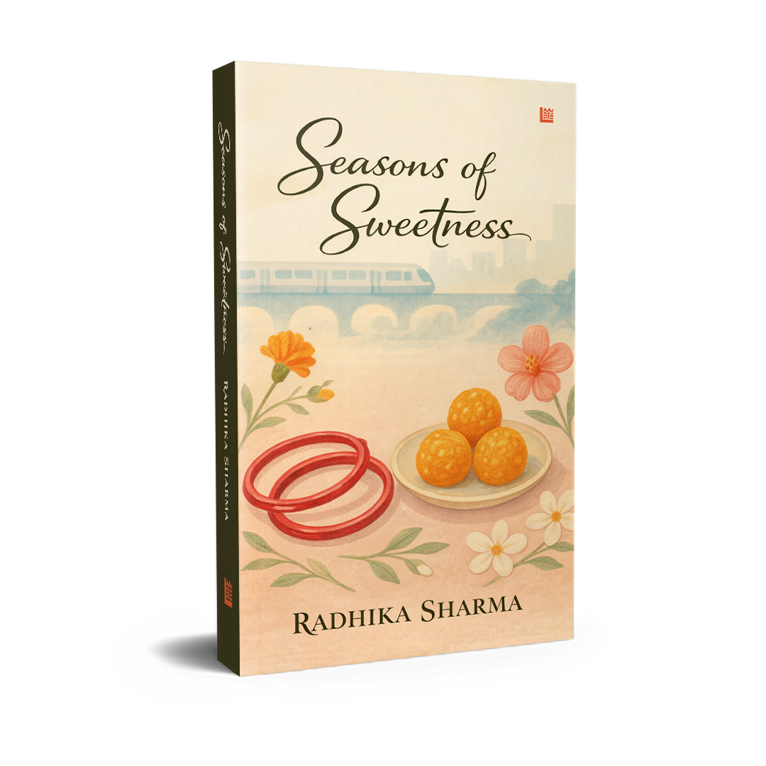 Seasons of Sweetness, a poetry collection by Radhika Sharma — book cover